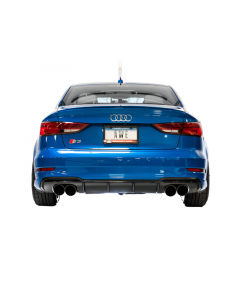 AWE Tuning Audi 8V S3 SwitchPath Exhaust w/Diamond Black Tips 102mm buy in USA