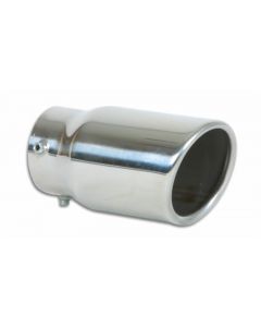 Vibrant 3in Round SS Bolt-On Exhaust Tip (Single Wall Angle Cut Rolled Edge) buy in USA