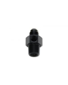 Vibrant -6AN Male to 3/8in NPT Male Union Adapter Fitting w/ 1/8in NPT Port buy in USA