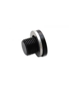 Vibrant M10 x 1.0 Metric Aluminum Port Plug with Crush Washer buy in USA