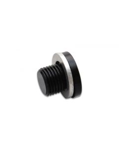 Vibrant M12 x 1.25 Metric Aluminum Port Plug with Crush Washer buy in USA