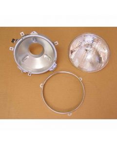 Omix Headlight Assembly With Bulb 72-86 Jeep CJ Models buy in USA