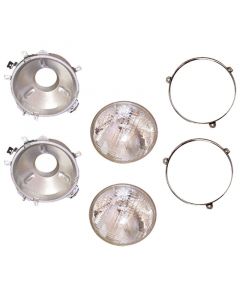 Omix Headlight Assemblies 72-86 Jeep CJ Models buy in USA