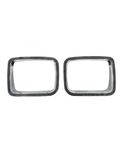 Omix Headlight Bezel Chrome 87-95 Jeep Wrangler YJ buy in USA