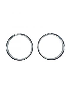 Omix Headlight Bezels Chrome 97-06 Jeep Wrangler buy in USA