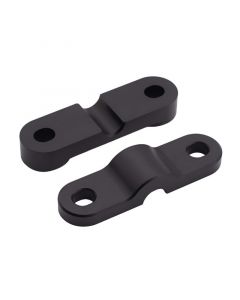 BLOX Racing 2-Pc Solid Shifter Bushing Kit Rear - Civic Integra - Black buy in USA