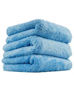 Chemical Guys Ultra Edgeless Microfiber Towel - 16in x 16in - Blue - 3 Pack buy in USA