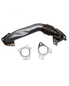 Wehrli 01-04 Chevrolet 6.6L Duramax LB7 2in Stainless Pass. Side Up Pipe w/Gaskets (Single Turbo) buy in USA