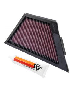 K&N Kawasaki ZX1rR Ninja/ZZR1400/1400GTR/ZX14R 11.25in O/S L x 4.75in O/S W Replacement Air Filter buy in USA