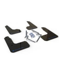 Rally Armor 17-21 Honda Civic Sport & Touring (Hatch) Black UR Mud Flap w/ Blue Logo buy in USA