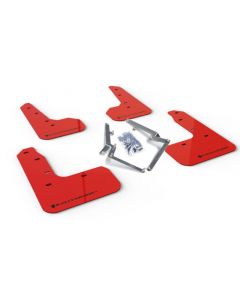 Rally Armor 17-21 Honda Civic Sport & Touring (Hatch) Red UR Mud Flap w/ Black Logo buy in USA