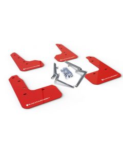 Rally Armor 17-21 Honda Civic Sport & Touring (Hatch) Red UR Mud Flap w/ White Logo buy in USA