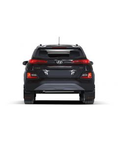 Rally Armor 18-22 Hyundai Kona Black UR Mud Flap w/ Grey Logo buy in USA