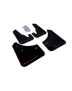 Rally Armor 04-09 Mazda3/Speed3 Black UR Mud Flap w/ Red Logo buy in USA