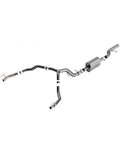 Borla 21-22 Cadillac Escalade 6.2L V8 2/4WD 4DR S-Type Cat-Back Exhaust w/ Factory Bezel Tips buy in USA