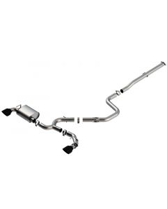 Borla 19-20 Hyundai Veloster N 2.0L I4 MT FWD 2DR 3in ATAK CatBack Exhaust w/ Black Chrome Tips buy in USA