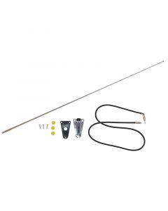 Omix Chrome Antenna Kit 76-95 Jeep CJ & Wrangler buy in USA