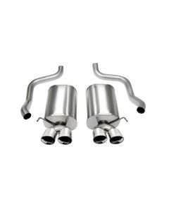 Corsa 05-08 Chevrolet Corvette C6 6.0L V8 Polished Sport Axle-Back Exhaust buy in USA