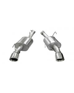 Corsa 05-10 Ford Mustang Shelby GT500 5.4L V8 Polished Xtreme Axle-Back Exhaust buy in USA