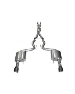 Corsa 15-17 Ford Mustang GT Coupe 5.0L 3in Xtreme Cat-Back Exhaust Dual Rear Exit w/ Gun Metal Tips buy in USA