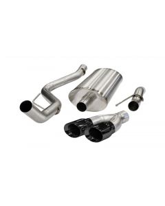 Corsa 11-13 Ford F-150 Raptor 6.2L V8 Black Sport Cat-Back Exhaust buy in USA