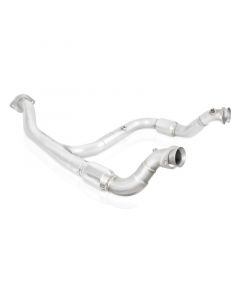 Stainless Works 2015-16 F150 2.7L Downpipe 3in High-Flow Cats Y-Pipe Factory Connection buy in USA