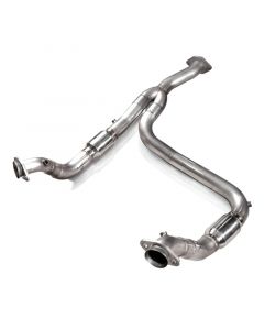 Stainless Works 2011-14 F-150 3.5L 3in Downpipe High-Flow Cats Y-Pipe Factory Connection buy in USA