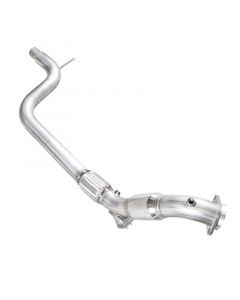 Stainless Works 2015-16 Mustang Downpipe 3in High-Flow Cats Factory Connection buy in USA