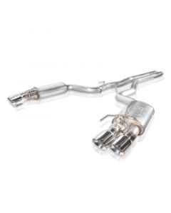 Stainless Works 2018+ Ford Mustang GT 3in Redline Series Catback H-Pipe w/Active Valves & Quad Tips buy in USA