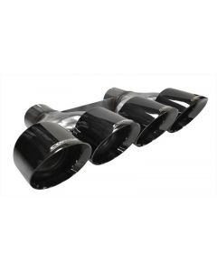 Corsa 15-15 Chevrolet Corvette 6.2L V8 Quad 45in Polished Black Pro-Series Tip Kit buy in USA