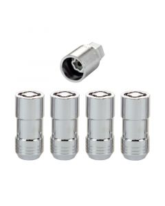 McGard Wheel Lock Nut Set - 4pk. (Cone Seat) M14X1.5 / 21mm & 22mm Dual Hex / 1.965in. L - Chrome buy in USA