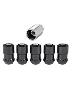 McGard Wheel Lock Nut Set - 5pk. (Cone Seat) M12X1.5 / 3/4 Hex / 1.46in. Length - Black buy in USA