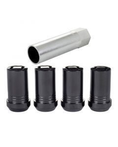 McGard Wheel Lock Nut Set - 4pk. (Tuner / Cone Seat) M14X1.5 / 22mm Hex / 1.648in. Length - Black buy in USA