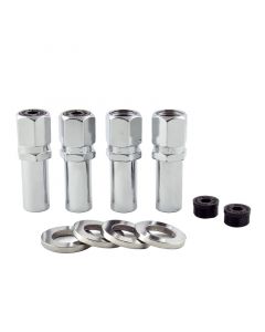 McGard Hex Lug Nut (Drag Racing X-Long Shank) 1/2-20 / 13/16 Hex / 2.475in. Length (4-Pack) - Chrome buy in USA