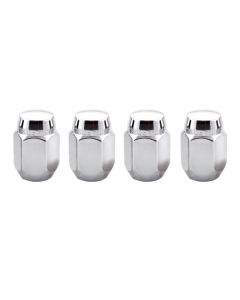 McGard Hex Lug Nut (Cone Seat) M12X1.25 / 13/16 Hex / 1.28in. Length (4-Pack) - Chrome buy in USA