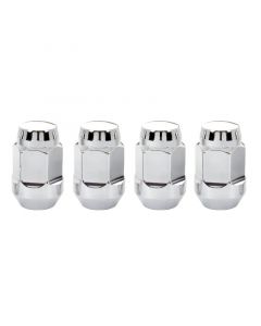 McGard Hex Lug Nut (Cone Seat Bulge Style) 1/2-20 / 3/4 Hex / 1.45in. Length (4-pack) - Chrome buy in USA