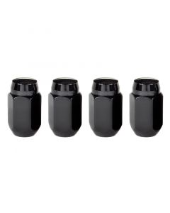 McGard Hex Lug Nut (Cone Seat) M14X1.5 / 22mm Hex / 1.635in. Length (4-Pack) - Black buy in USA