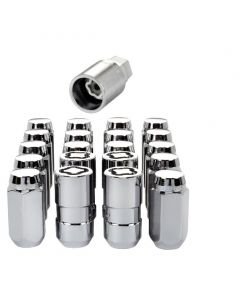 McGard 5 Lug Hex Install Kit w/Locks (Cone Seat Nut) M14X1.5 / 22mm Hex / 1.635in. Length - Chrome buy in USA