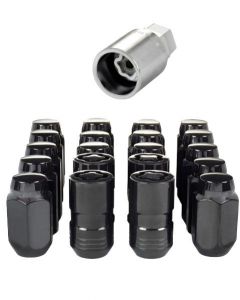 McGard 5 Lug Hex Install Kit w/Locks (Cone Seat Nut) M14X1.5 / 22mm Hex / 1.635in. Length - Black buy in USA