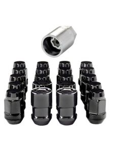 McGard 5 Lug Hex Install Kit w/Locks (Cone Seat Nut / Bulge) M12X1.5 / 3/4 Hex / 1.45in. L - Black buy in USA