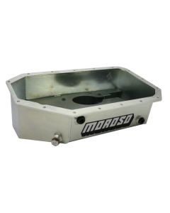 Moroso Acura/Honda K Series Swap Road Race Baffled Extra Capacity 5.5in Steel Oil Pan buy in USA