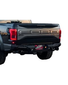 Addictive Desert Designs 17-18 Ford F-150 Raptor HoneyBadger Rear Bumper w/ 10in SR LED Mounts buy in USA