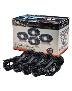 Oracle Underbody Wheel Well Rock Light Kit - White (4PCS) - 5000K buy in USA