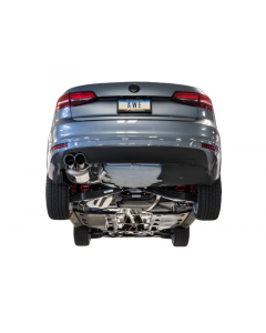 AWE Tuning 09-14 Volkswagen Jetta Mk6 1.4T Touring Edition Exhaust - Chrome Silver Tips buy in USA