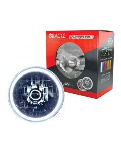 Oracle Pre-Installed Lights 7 IN. Sealed Beam - White Halo buy in USA