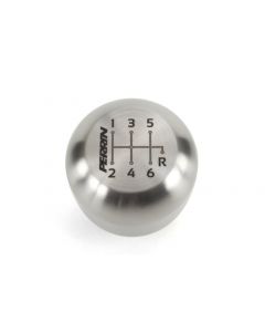 Perrin 17-18 Honda Civic Brushed Stainless Steel Large Shift Knob - 6 Speed buy in USA