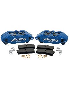 Wilwood DPHA Front Caliper & Pad Kit Blue Honda / Acura w/ 262mm OE Rotor buy in USA