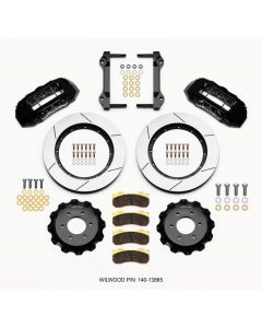 Wilwood TX6R Front Kit 15.50in Black 2010-Up Ford F150 (6 lug) buy in USA