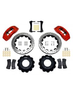 Wilwood TC6R Front Kit 16.00in Drilled Red 1999-2014 GM Truck/SUV 1500 buy in USA