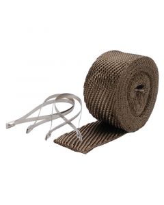 DEI Exhaust Wrap Kit - Pipe Wrap and Locking Tie - Titanium buy in USA